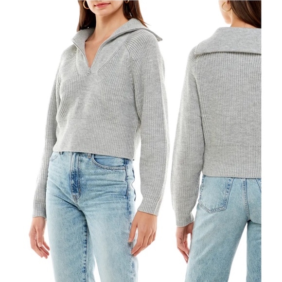 Wayf Nelle Half Zip Pullover - Picture 1 of 4